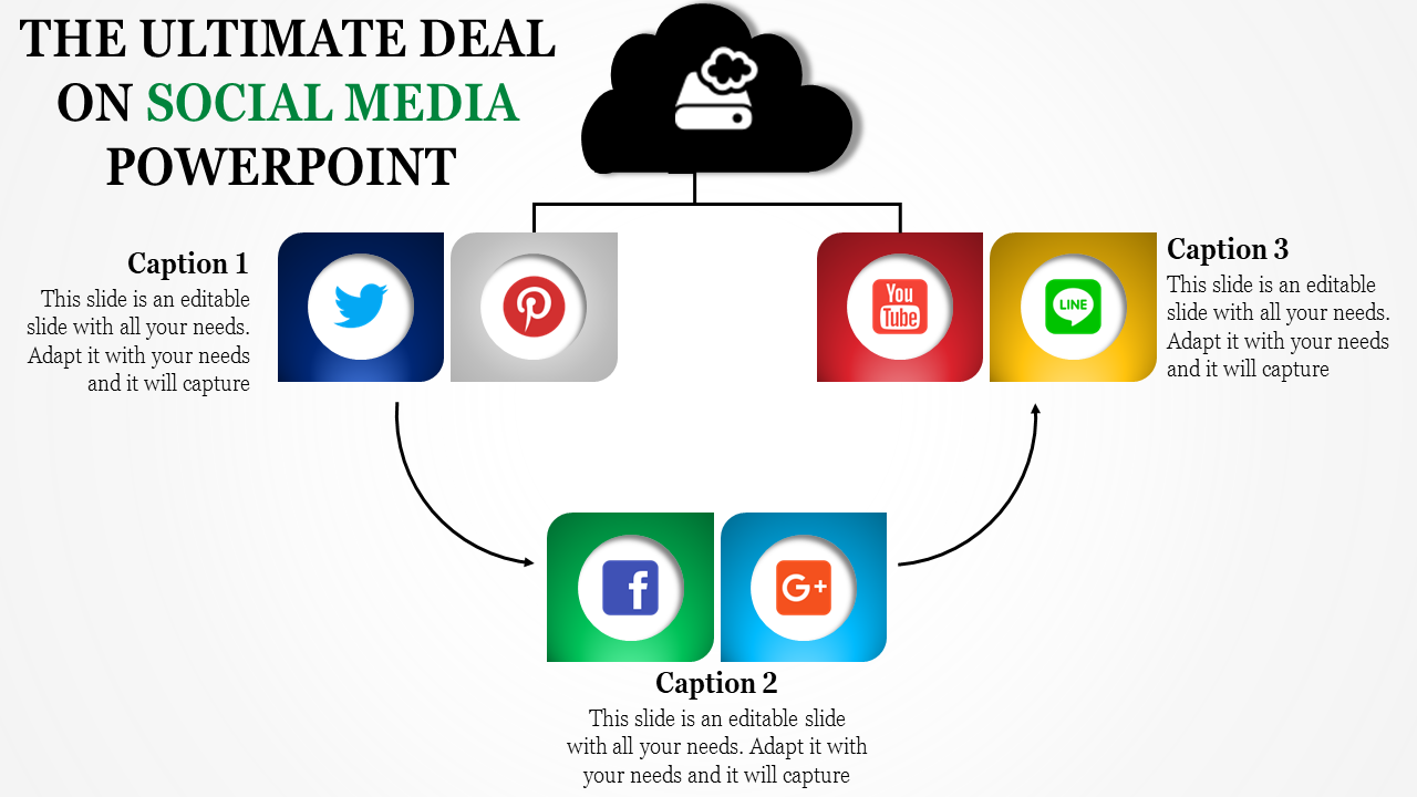 Buy Now Social PowerPoint Template Presentation